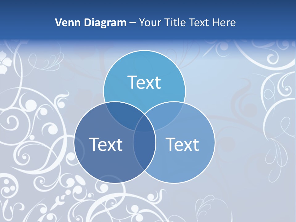 Grunge Floral Decorative PowerPoint Template