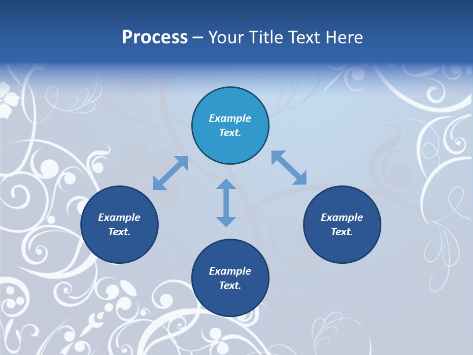 Grunge Floral Decorative PowerPoint Template