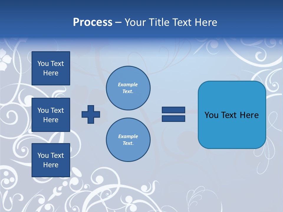 Grunge Floral Decorative PowerPoint Template
