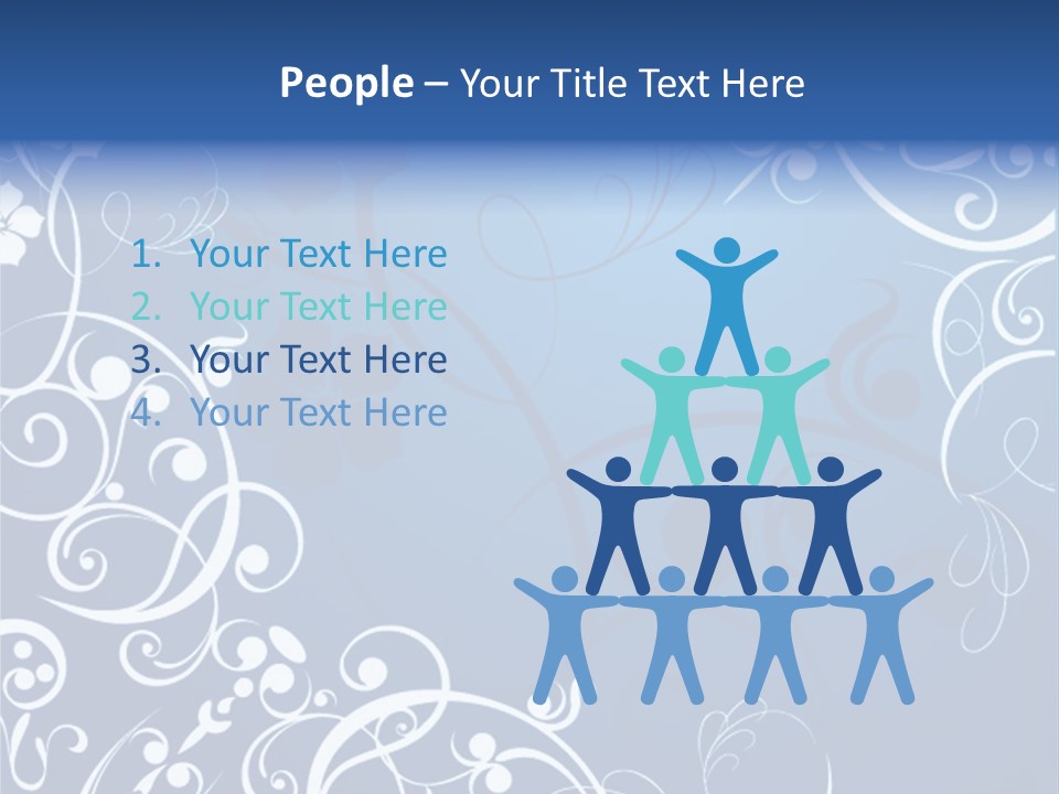 Grunge Floral Decorative PowerPoint Template