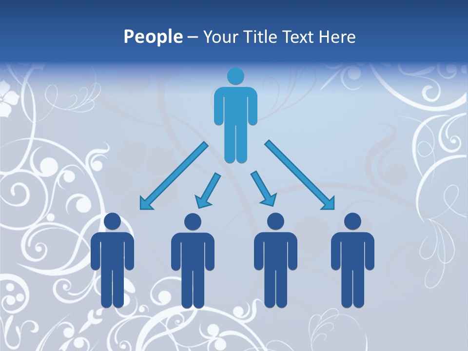 Grunge Floral Decorative PowerPoint Template