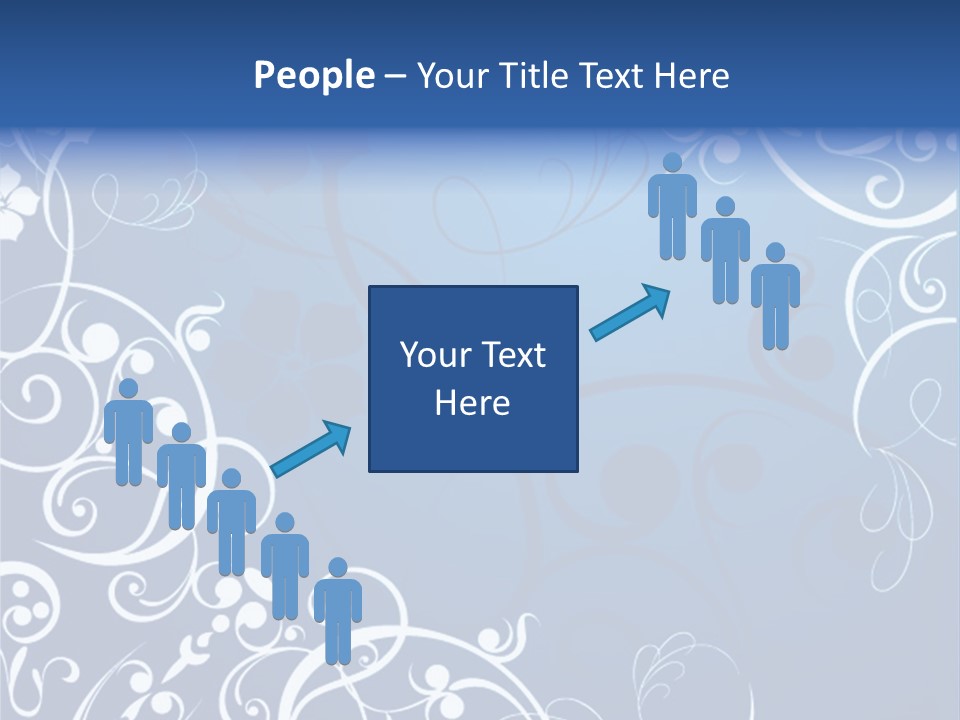 Grunge Floral Decorative PowerPoint Template