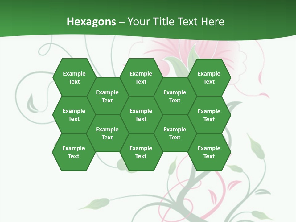 Drawing Illustration Bee PowerPoint Template