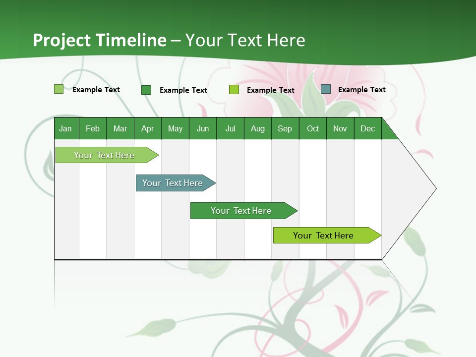 Drawing Illustration Bee PowerPoint Template
