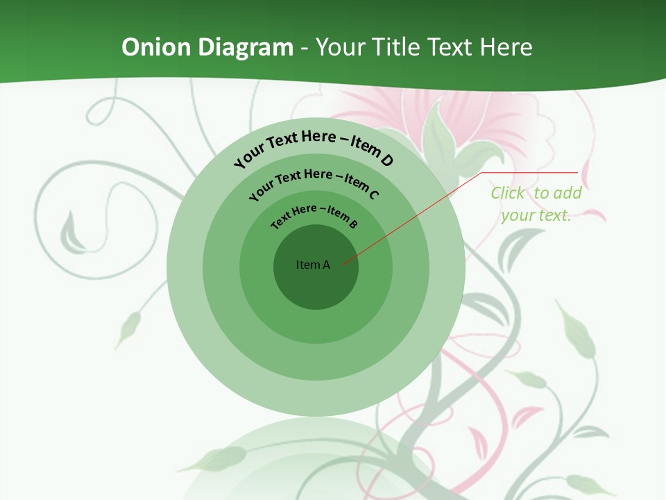 Drawing Illustration Bee PowerPoint Template