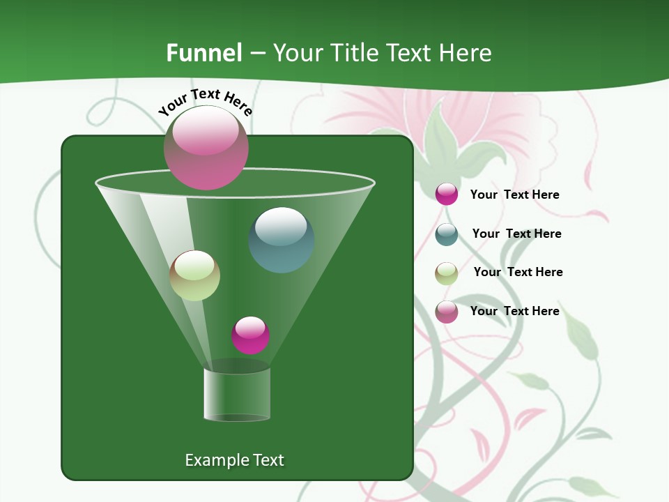 Drawing Illustration Bee PowerPoint Template