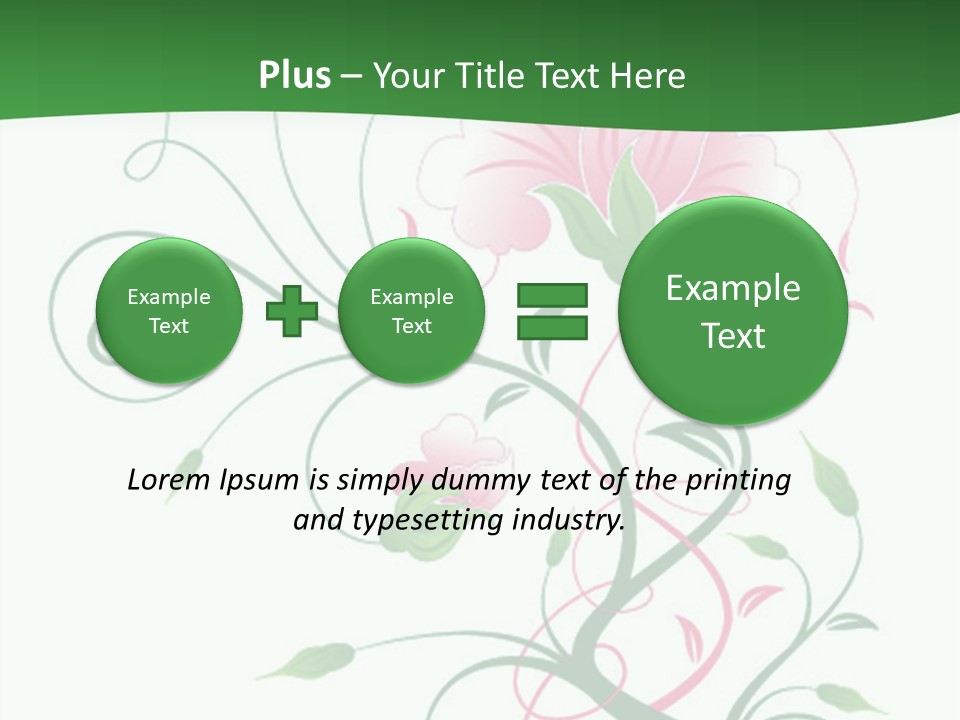 Drawing Illustration Bee PowerPoint Template