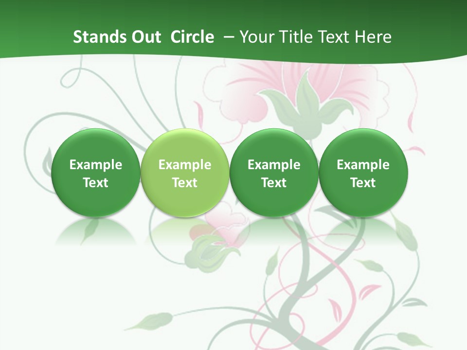 Drawing Illustration Bee PowerPoint Template