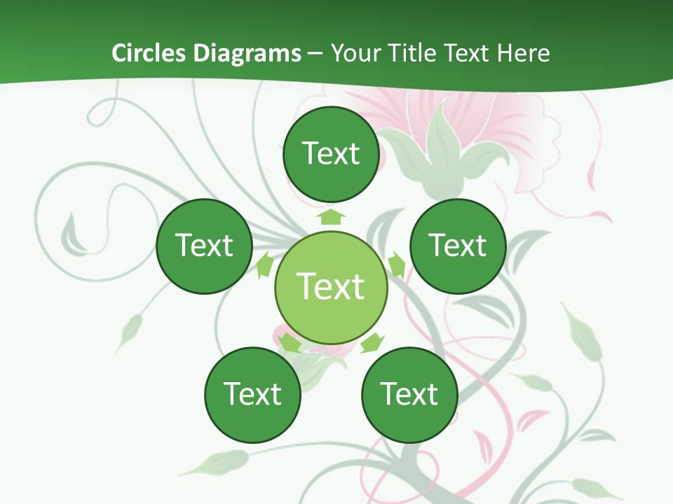 Drawing Illustration Bee PowerPoint Template