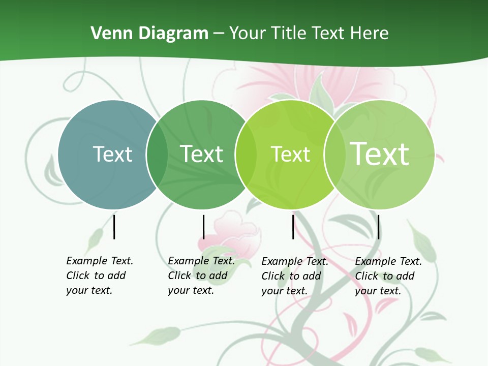 Drawing Illustration Bee PowerPoint Template