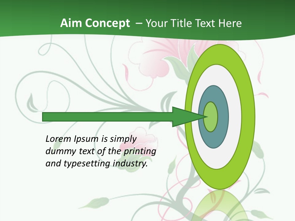 Drawing Illustration Bee PowerPoint Template