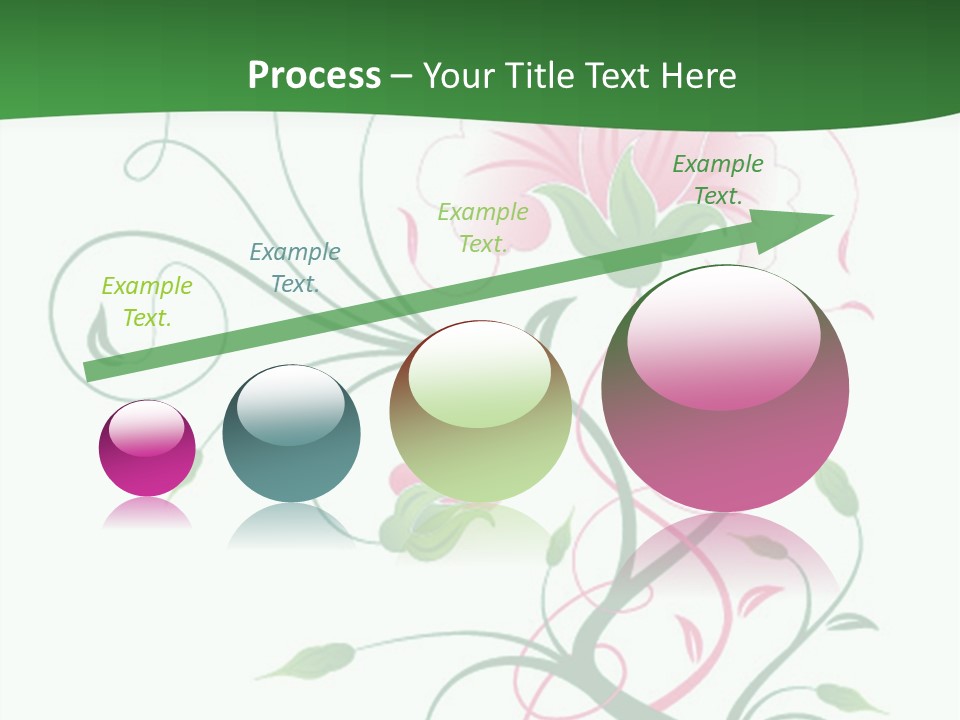 Drawing Illustration Bee PowerPoint Template