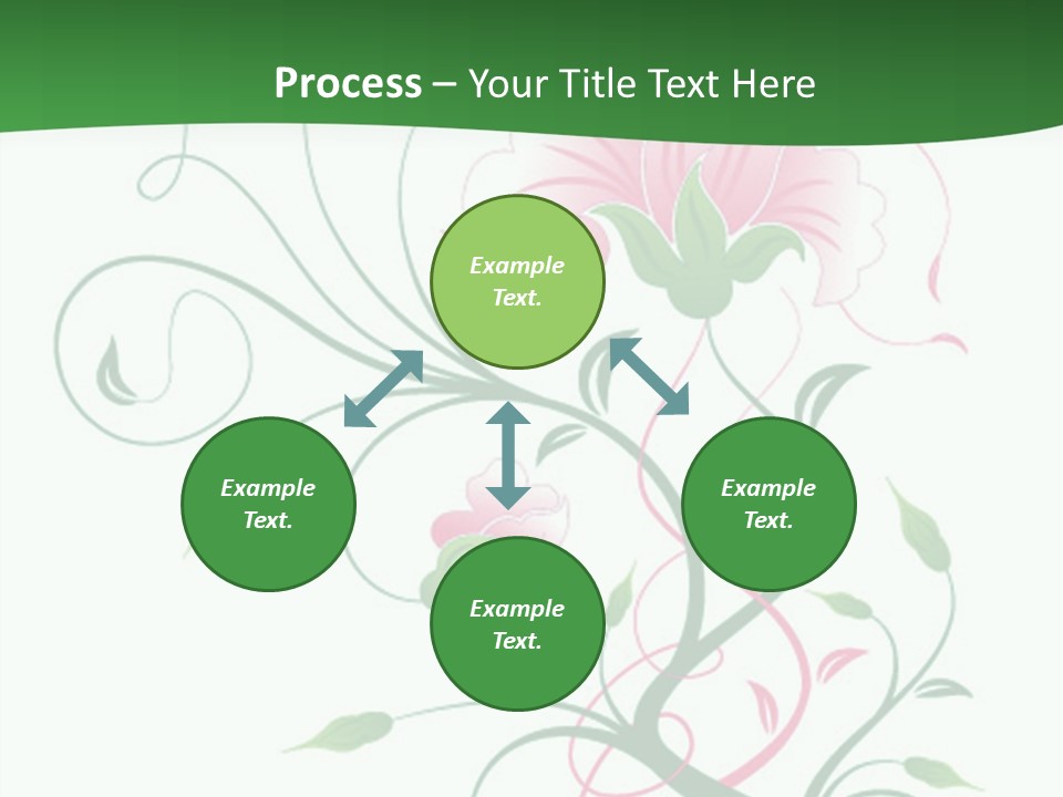 Drawing Illustration Bee PowerPoint Template