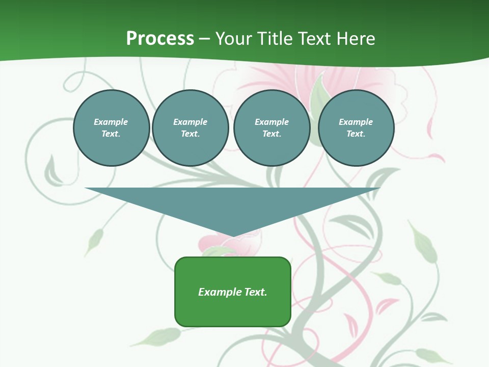 Drawing Illustration Bee PowerPoint Template