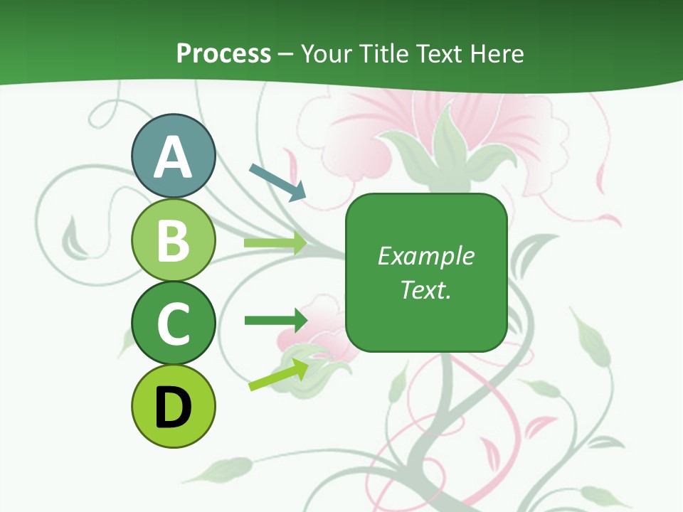 Drawing Illustration Bee PowerPoint Template