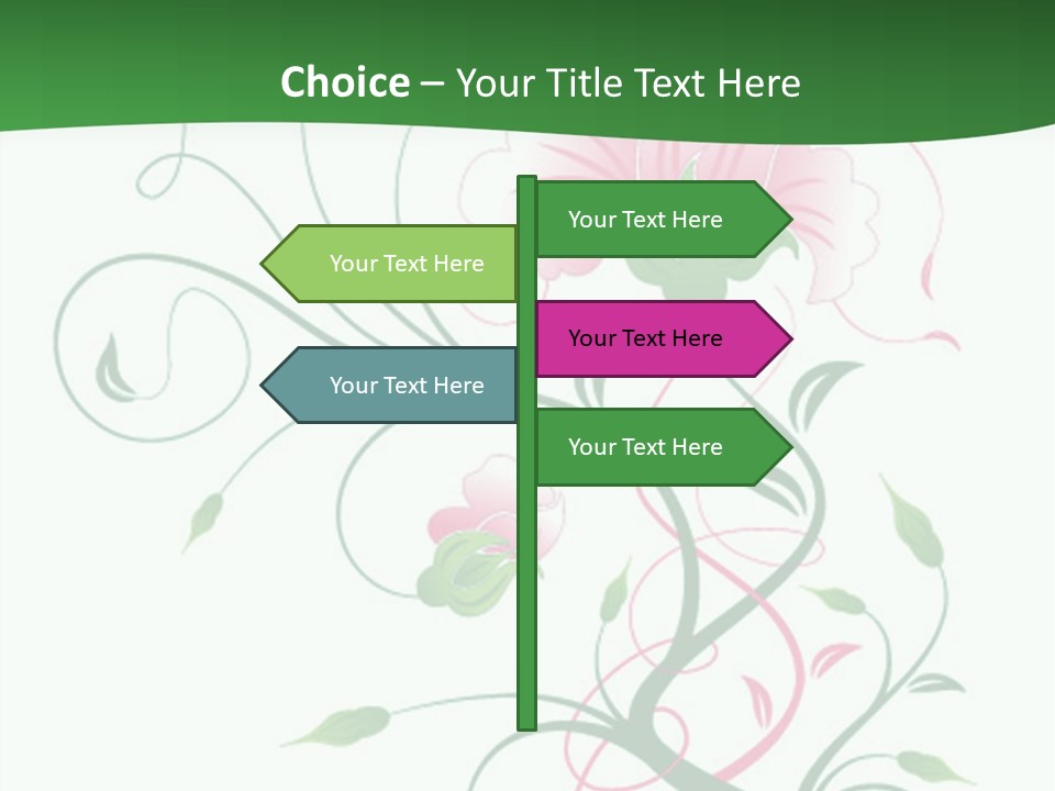 Drawing Illustration Bee PowerPoint Template