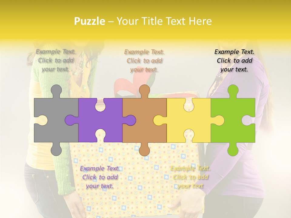 Celebrate Casual Optimistic PowerPoint Template