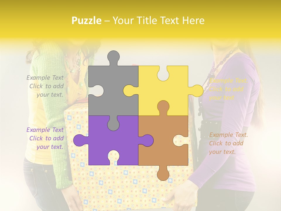 Celebrate Casual Optimistic PowerPoint Template