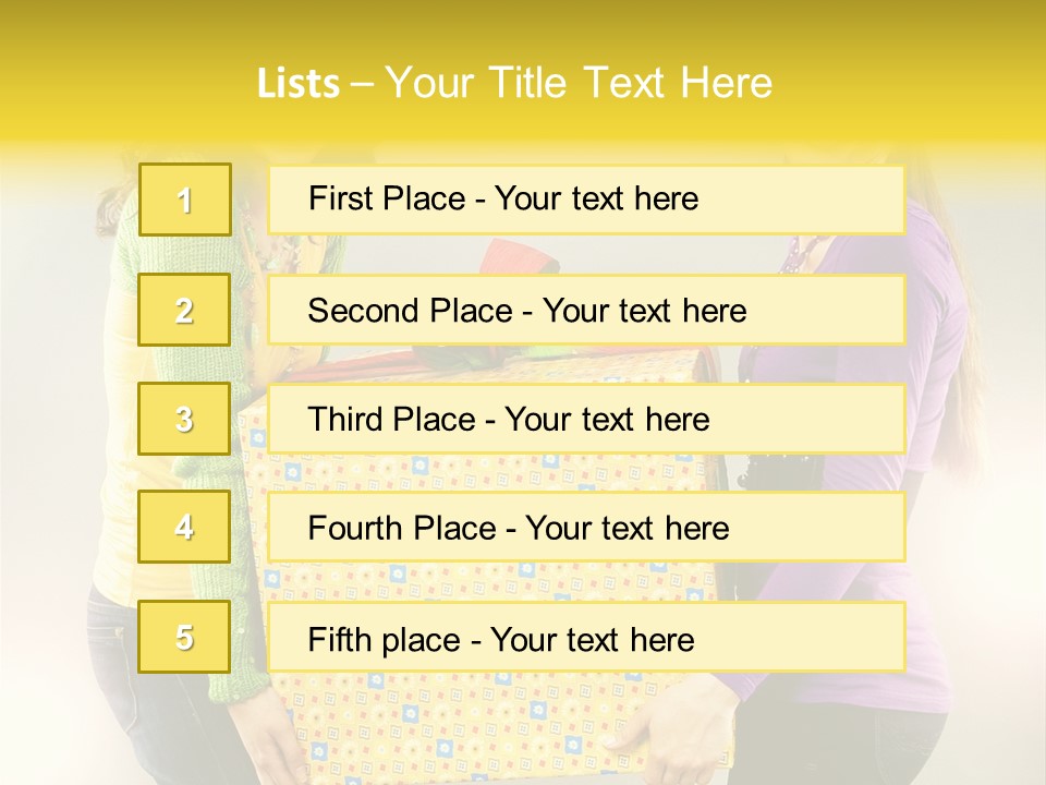 Celebrate Casual Optimistic PowerPoint Template