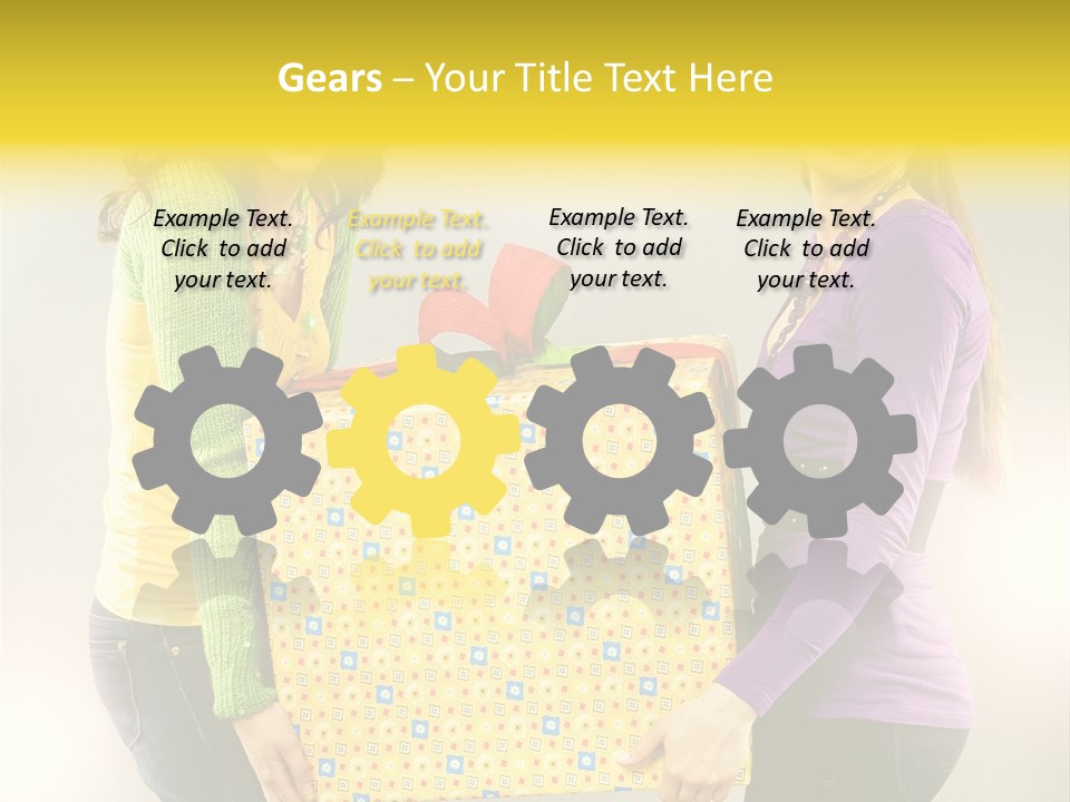 Celebrate Casual Optimistic PowerPoint Template