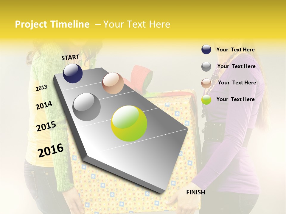 Celebrate Casual Optimistic PowerPoint Template