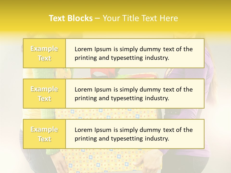 Celebrate Casual Optimistic PowerPoint Template
