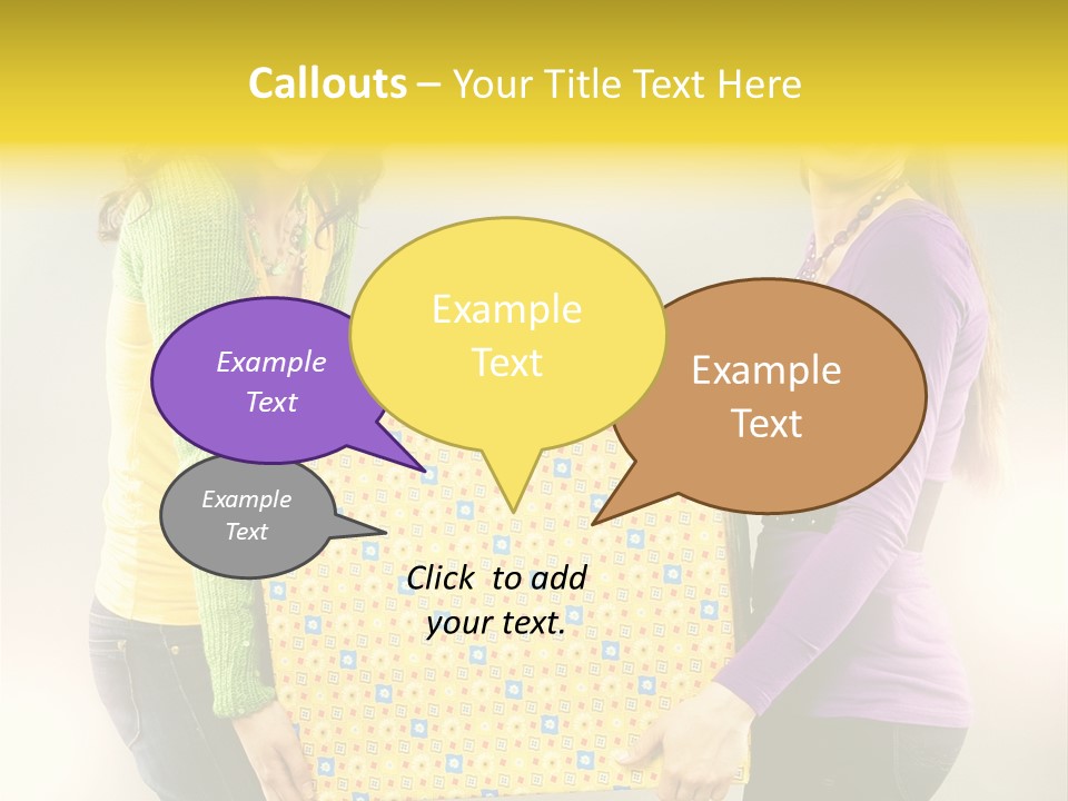 Celebrate Casual Optimistic PowerPoint Template