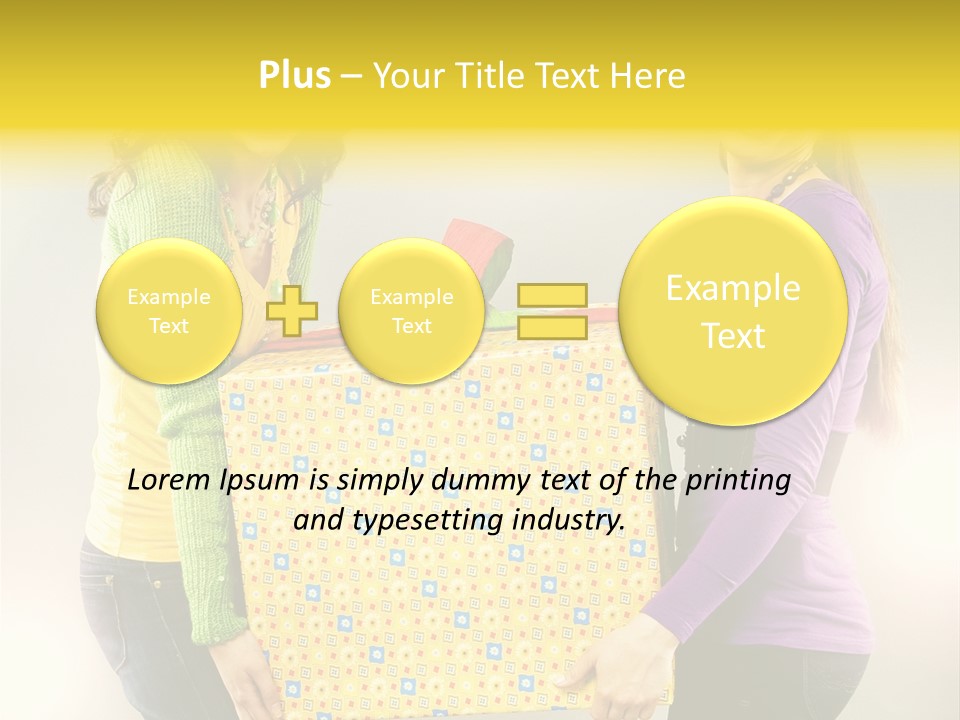 Celebrate Casual Optimistic PowerPoint Template