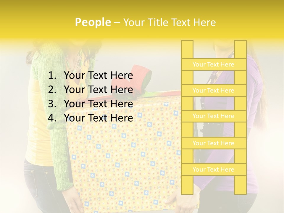 Celebrate Casual Optimistic PowerPoint Template