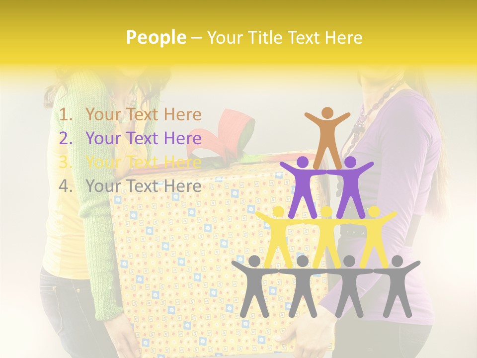 Celebrate Casual Optimistic PowerPoint Template