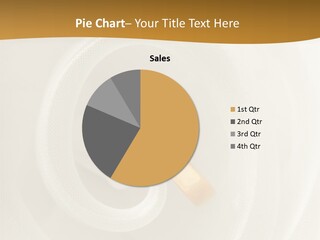 Ring Solitaire Gold PowerPoint Template