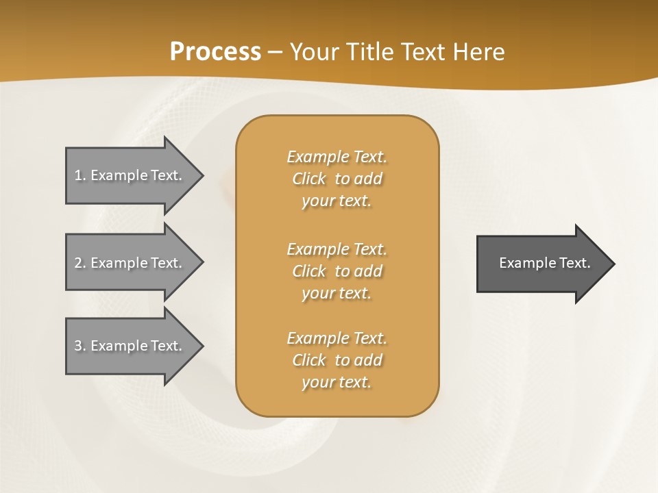 Ring Solitaire Gold PowerPoint Template