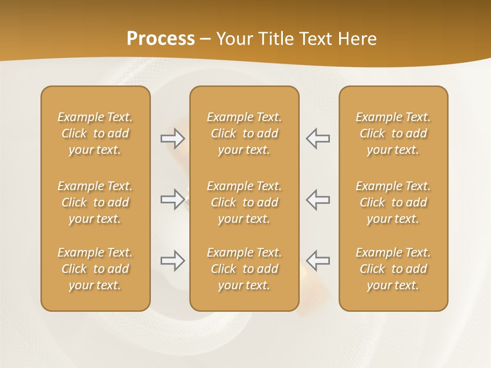 Ring Solitaire Gold PowerPoint Template