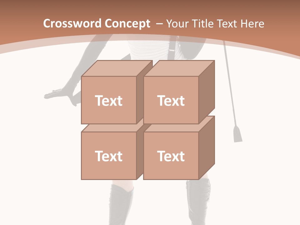 Girl Elegant Isolated PowerPoint Template