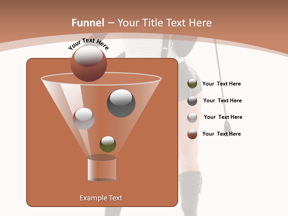 Girl Elegant Isolated PowerPoint Template