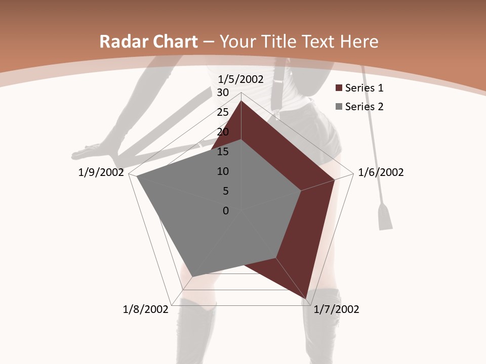 Girl Elegant Isolated PowerPoint Template