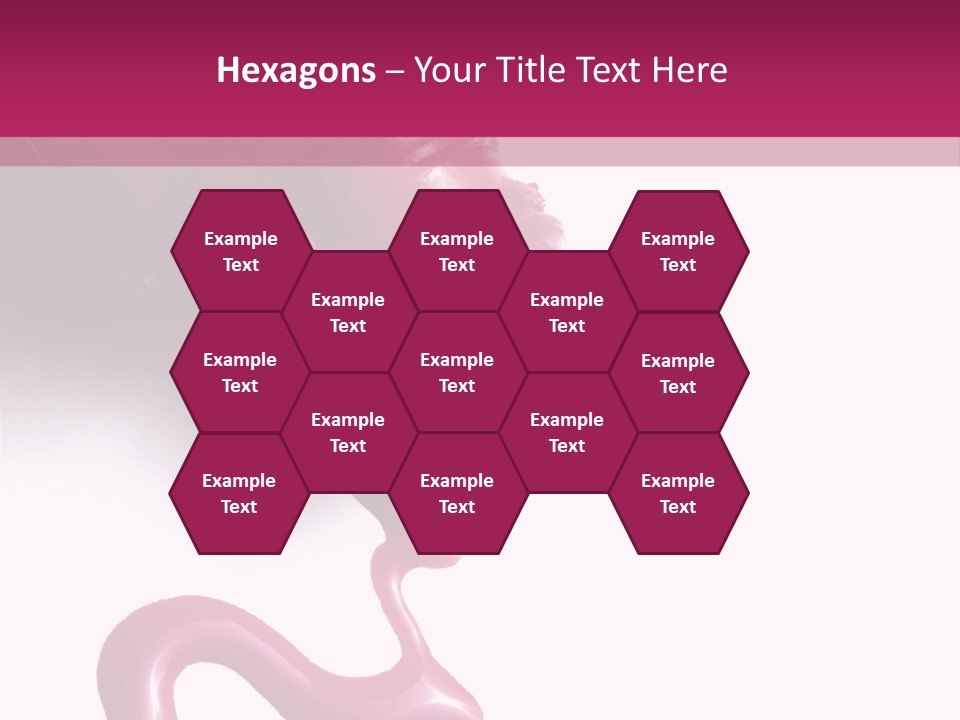 Elegance Pink Polish PowerPoint Template