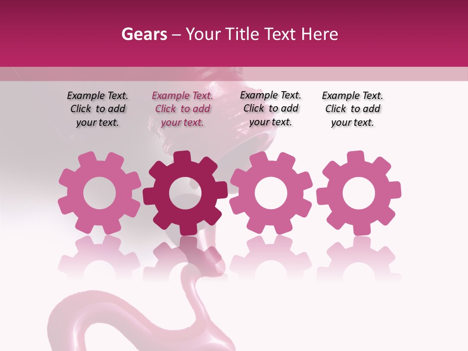 Elegance Pink Polish PowerPoint Template