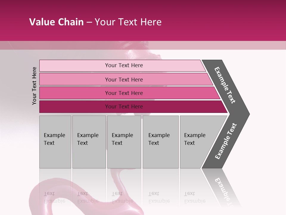 Elegance Pink Polish PowerPoint Template