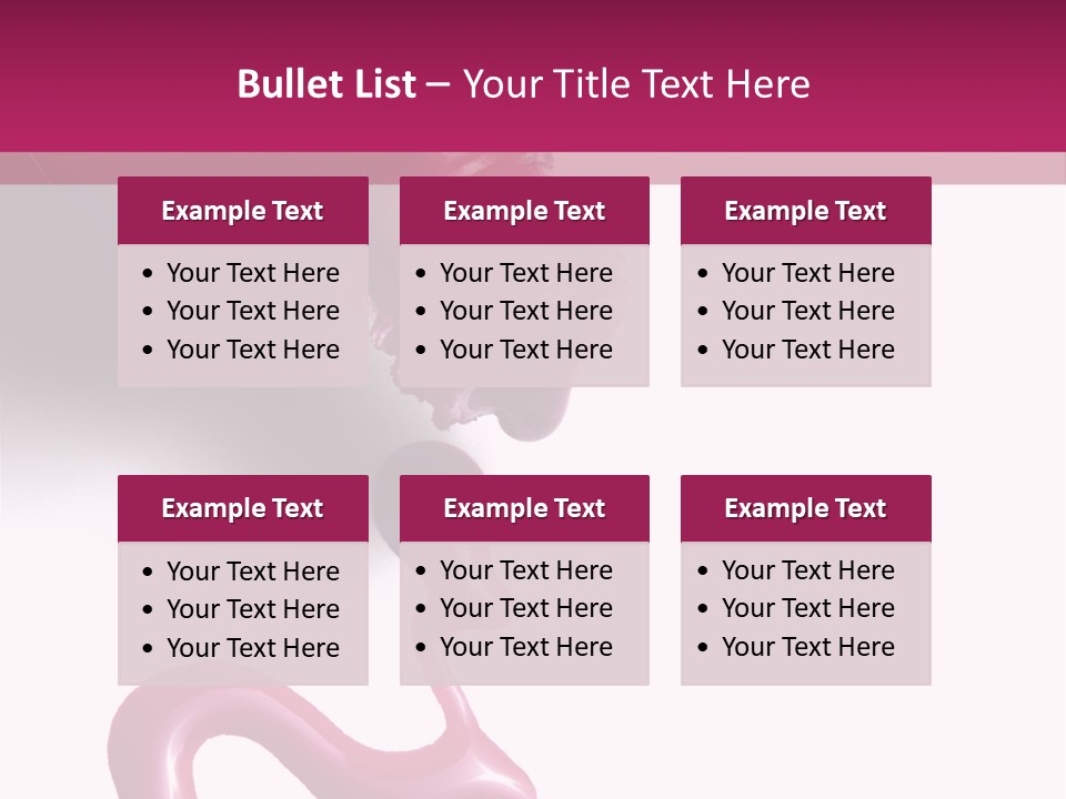 Elegance Pink Polish PowerPoint Template