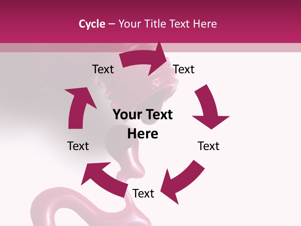 Elegance Pink Polish PowerPoint Template