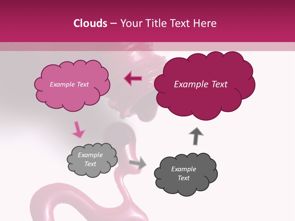 Elegance Pink Polish PowerPoint Template