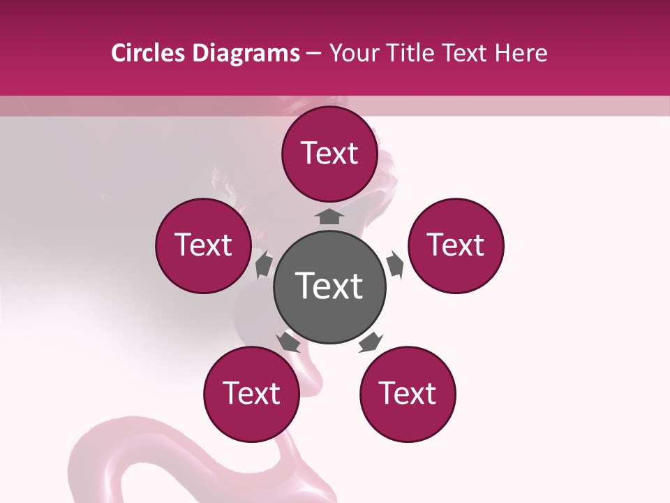 Elegance Pink Polish PowerPoint Template