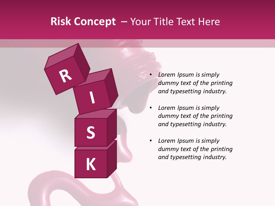 Elegance Pink Polish PowerPoint Template