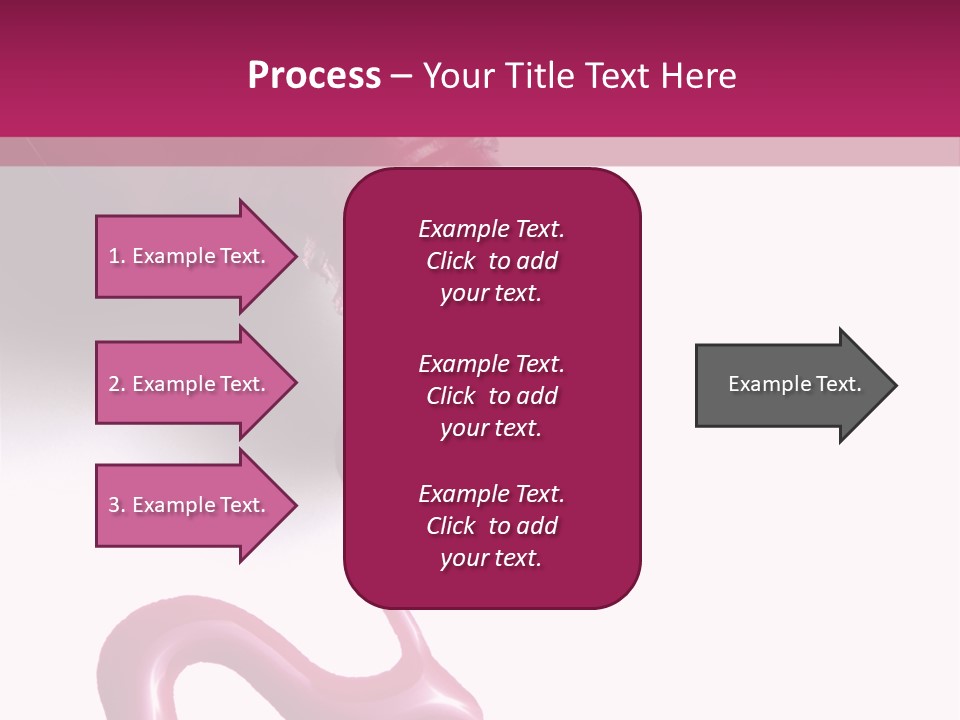 Elegance Pink Polish PowerPoint Template