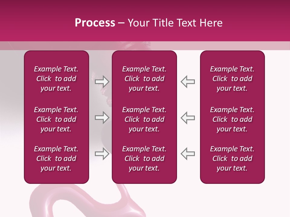 Elegance Pink Polish PowerPoint Template