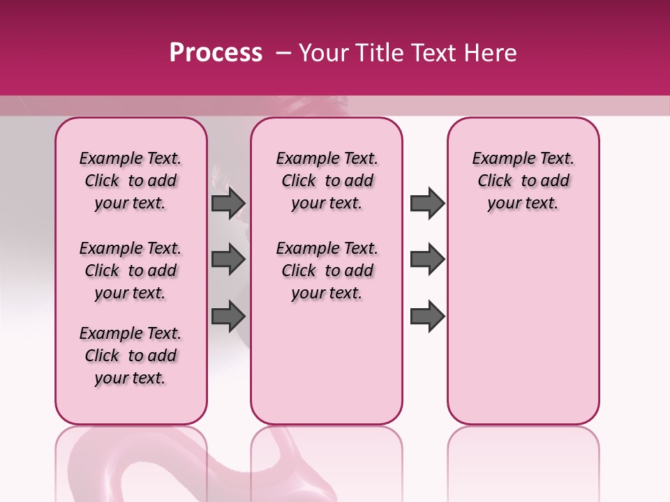 Elegance Pink Polish PowerPoint Template