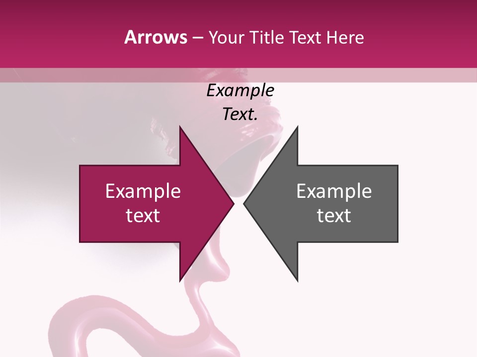 Elegance Pink Polish PowerPoint Template