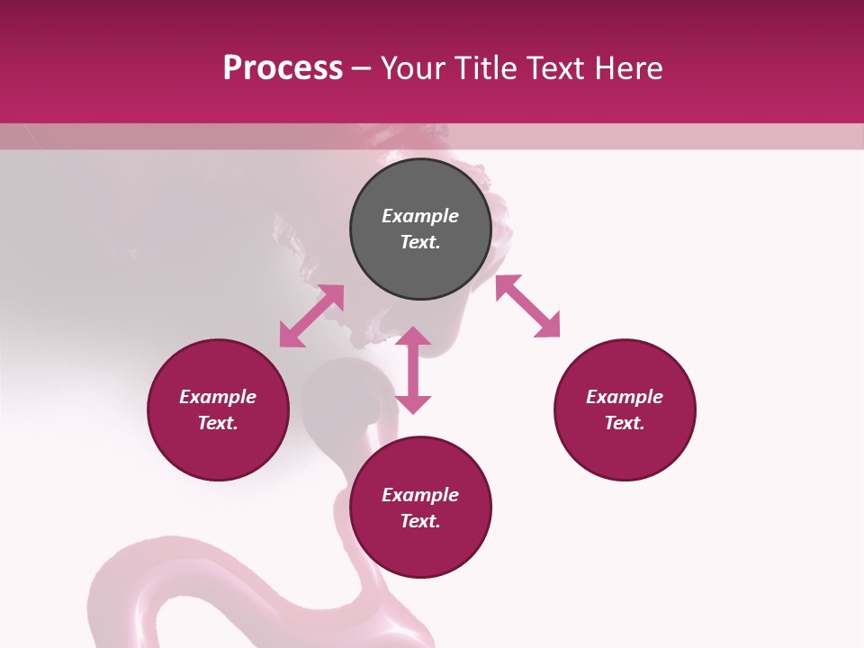 Elegance Pink Polish PowerPoint Template