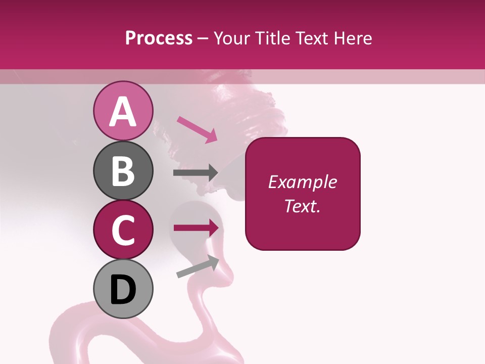 Elegance Pink Polish PowerPoint Template